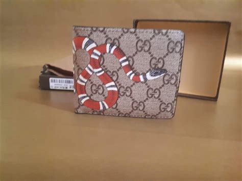 portfel gucci snake|gucci kingsnake case.